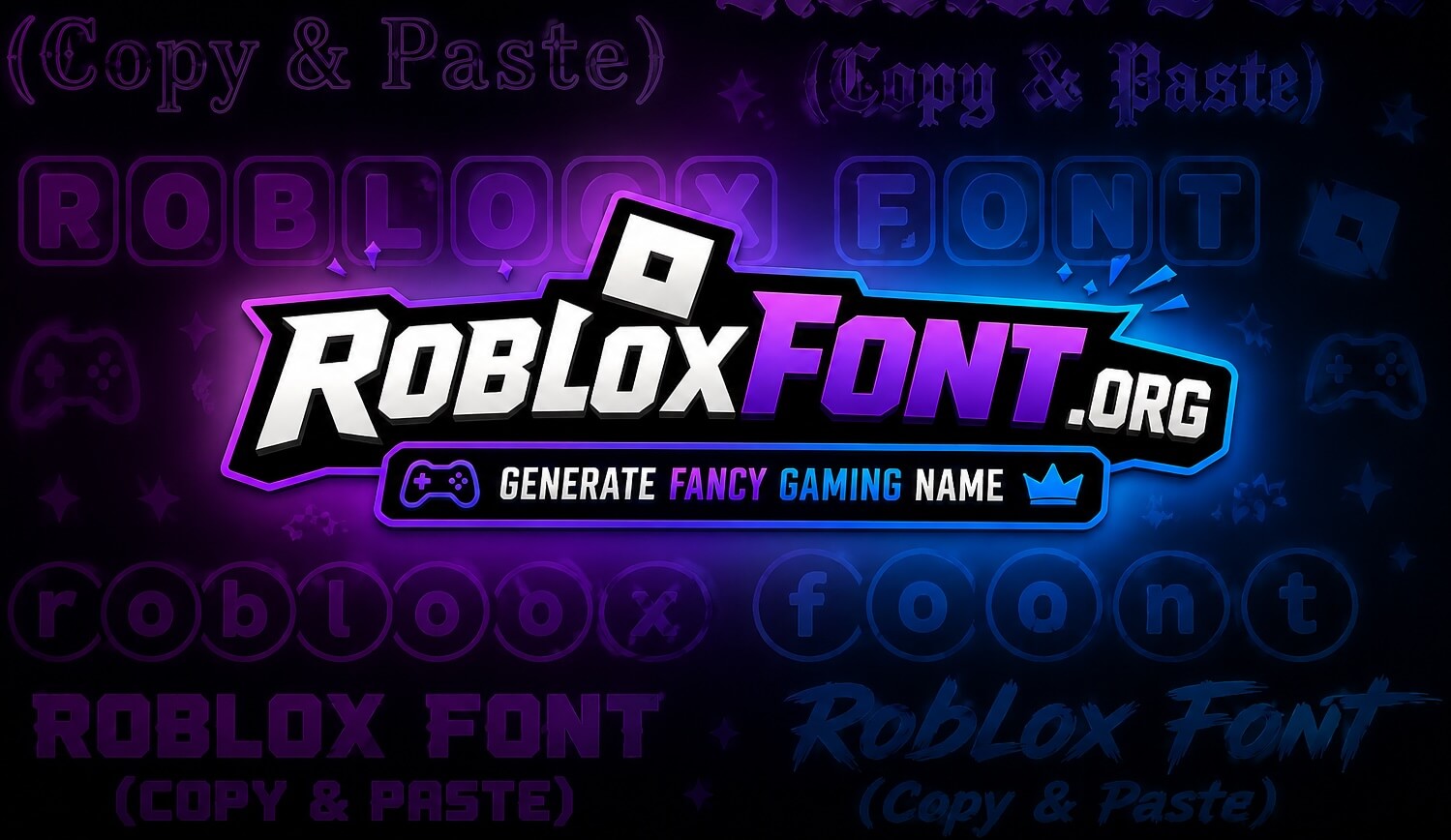 Roblox Font Copy & Paste
